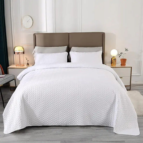 Cover Cubrecama De Verano Quilt 230x230 Natural