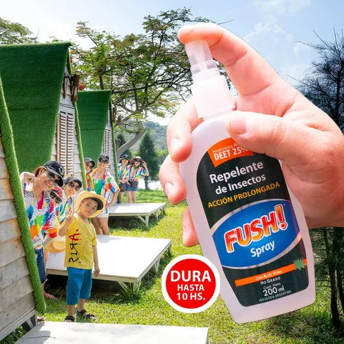 Repelente Para Mosquitos Deet 25% En Spray 200 Ml