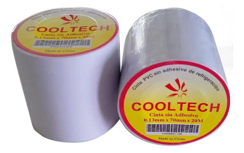Cinta Pvc Cooltech Refrigeración Blanca 20mts