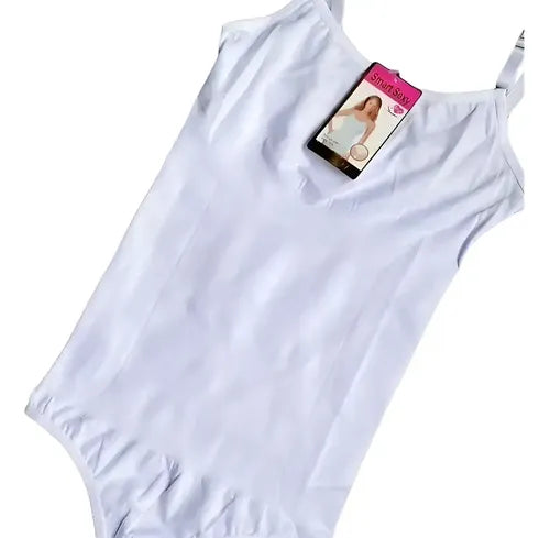Body Faja Reductora Modelador Blanco Xl/xxl 105-130 Cm Blanco Xl