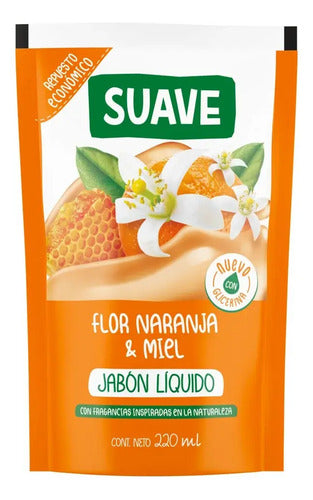 Suave Jabon Liquido Repuesto Flor Naranja & Miel 220ml · 17675 · foto 01