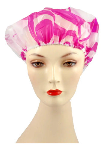 Gorro De Ducha Impermeable Floreado Jessamy Reutilizable Y