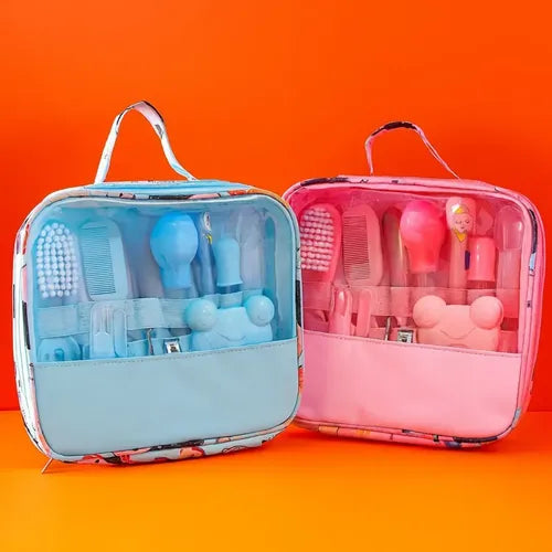 Set de Higiene para Bebé Recién Nacido con Estuche 13 Piezas Rosa · 18417 · foto 03