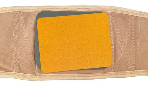 Faja Para Hernia Umbilical Body Control Código 8084 Color Nude Talle M (cintura 91-100 Cm)