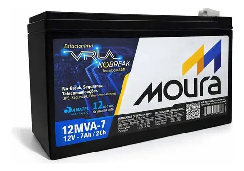 Batería Moura Mva 7ah 12v