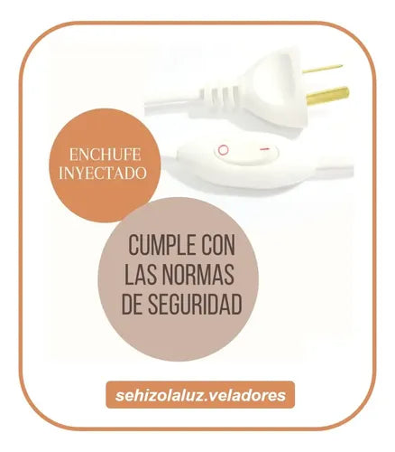Veladores Sehizo Luz Mónaco Verde X2 Madera Caldén Lino