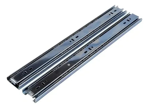 Corredera Telescópica Ducasse 300mm Plat Plateado