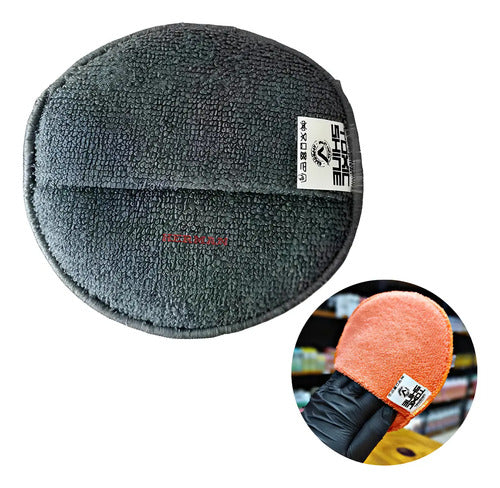 Pad Aplicador Microfibra 12cm 1u