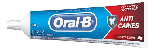 Oral B 123 Crema Dental Anticaries Menta Suave 70g