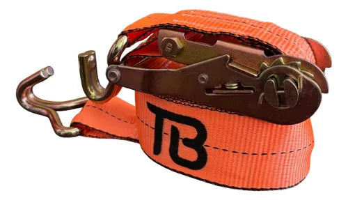 Cinta Amarre Tb 2x3,60mts Naranja 1u Naranja