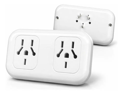Enchufe Adaptador Multinorma Universal Pack X2