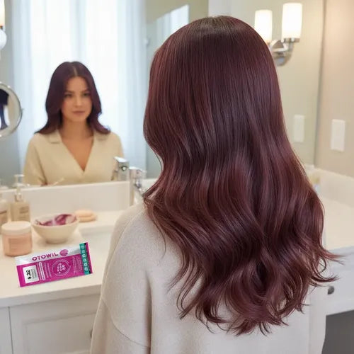 Otowil Linea Magia Coloración Crema 5.26 Borravino Ciruela