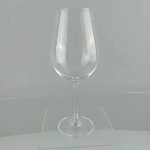 Set X 6 Copa Cristal Agua Vino Bohemia Sarah Titanium 520 Ml Color Transparente