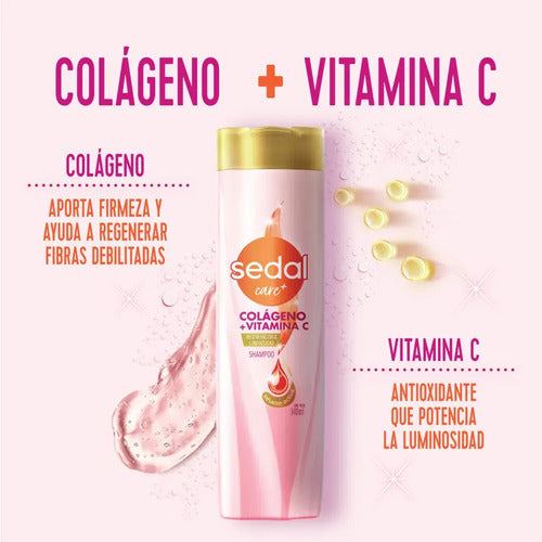 Acondicionador Sedal Colageno + Vitamina C X 650 Ml