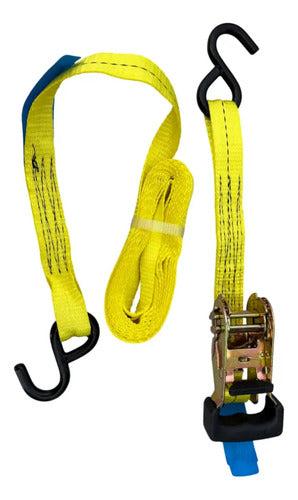 Cinta Amarre Criquet Traca 25mm X 3,60m Carga 800kg Amarillo