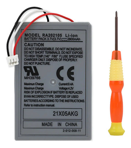Batería Ps5 Ion Litio Ra202105 2800mah