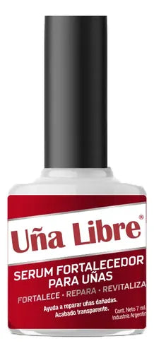 Uña Libre Fortificador Serum Frasco 7 Ml. Directo De Fábrica Transparente