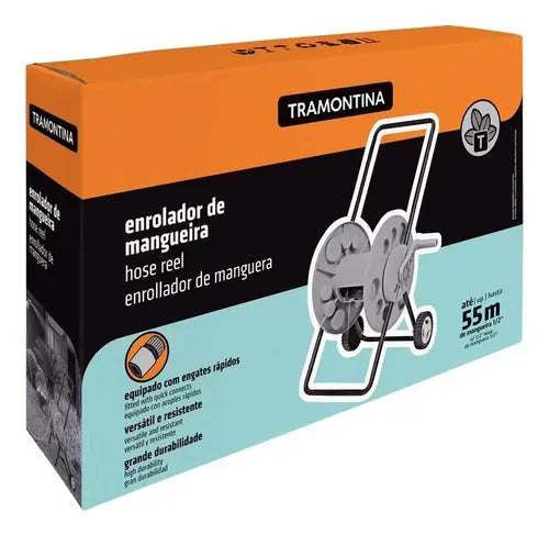Enrollador De Manguera Tramontina Con Ruedas