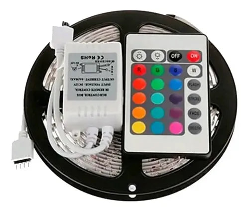Tira de Luces LED RGB 5050 5 Metros con Control de Color y Fuente · 16005 · foto 03