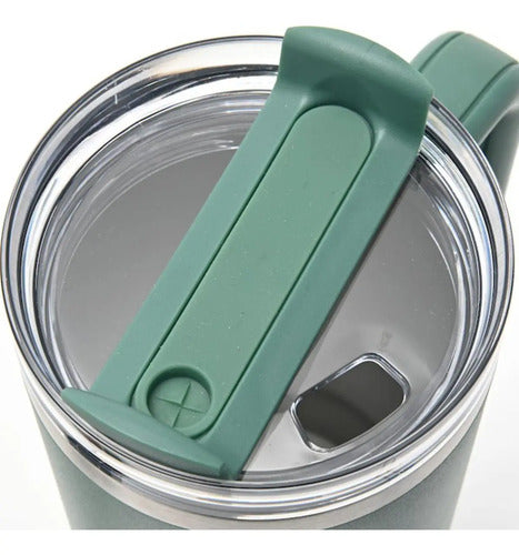 Vaso Térmico Wanderlust con Bombilla 1200ml Verde · 16878 · foto 06