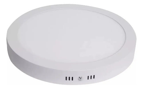 Plafon Panel Led De Techo 24w Superficial Lamparas De Techo Luz Levys Bazar Luz Neutra Blanco