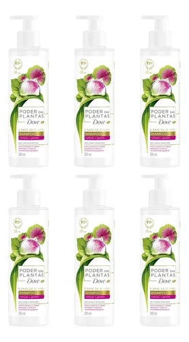 Acondicionador Dove Poder De Las Plantas 300 Ml 6 Unidades