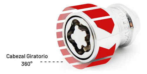 Tuercas Bulon Seguridad Antirrobo Onix Ford Chevrolet Honda