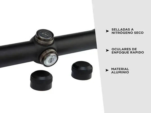 Mira Telescopica Wildstec Zoom Digital 4x32 Impermeable