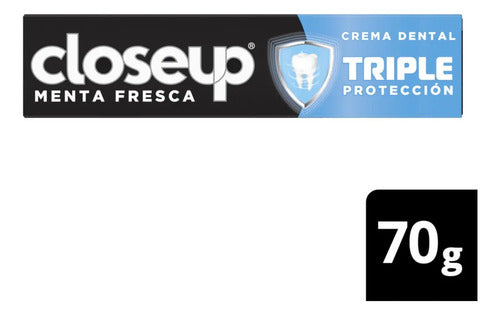 Pasta Dental Triple Protección Close Up Menta Fresca 70 G