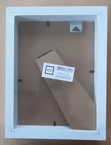 Portarretrato Individual Madera Vgo Box Blanco 13x18cm Vertical Liso