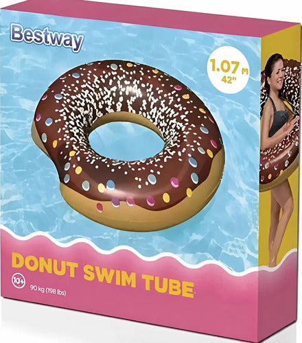 Colchoneta Flotador Dona Bestway 107cm Marrón · 16739 · foto 01