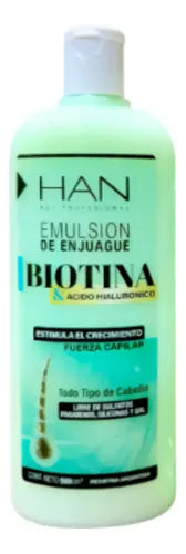Han Emulsión Enjuague Biotina & Ácido Hialurónico 500ml · 1222 · foto 01