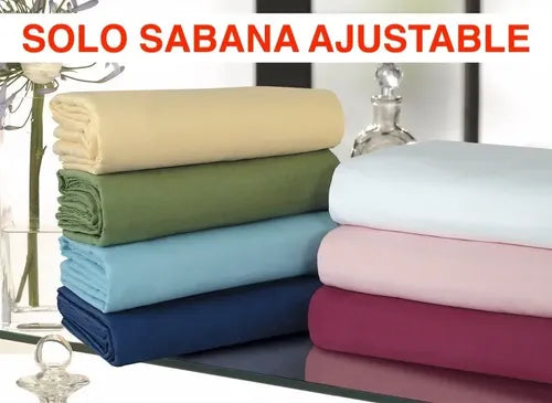Sabana Ajustable 1 1/2 Plaza Jean Cartie Rosa Claro Liso