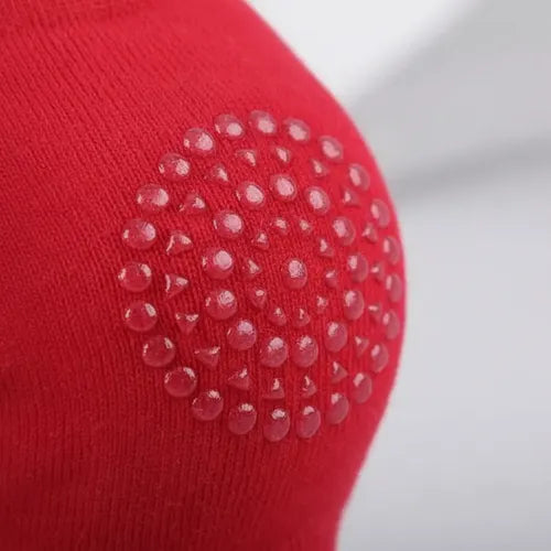 Rodilleras Antideslizantes para Gatear Bebé Rojo Puntitos · 17430 · foto 05