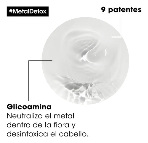 L'oréal Serie Expert Metal Detox Shampoo 1500 + Máscara 500