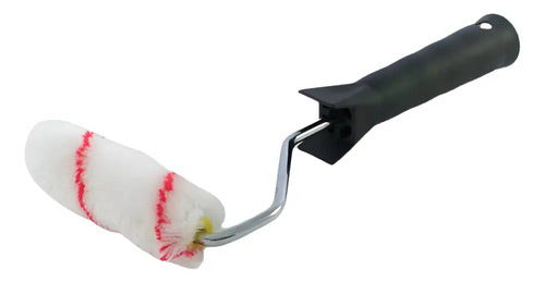 Rodillo Para Pintar Polacrin Mini Antigota 22cm Látex Superficies Lisas