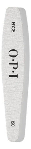 Opi Edge File Plana Gris Liso