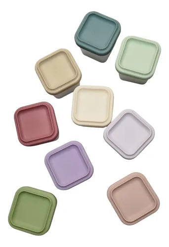 Tupper de Silicona Nirá para Alimentación de Bebés Verde Oliva · 17614 · foto 05