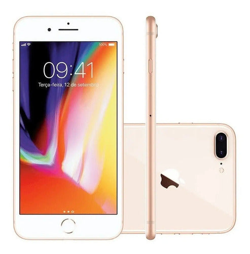 iPhone 8 Plus 256 Gb Oro - Excelente (Reacondicionado)