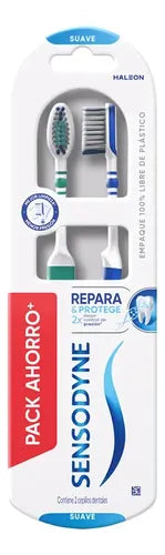 Cepillos Dentales Sensodyne Repara y Protege Pack x 2 · 17467 · foto 02