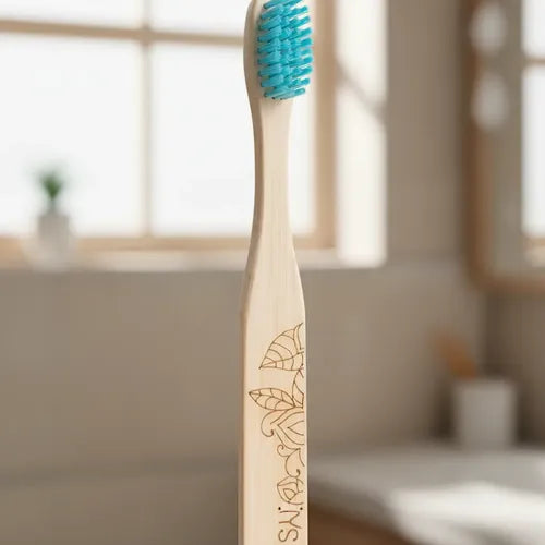Cepillo De Dientes Sudanta De Bambú Duro Para Adulto