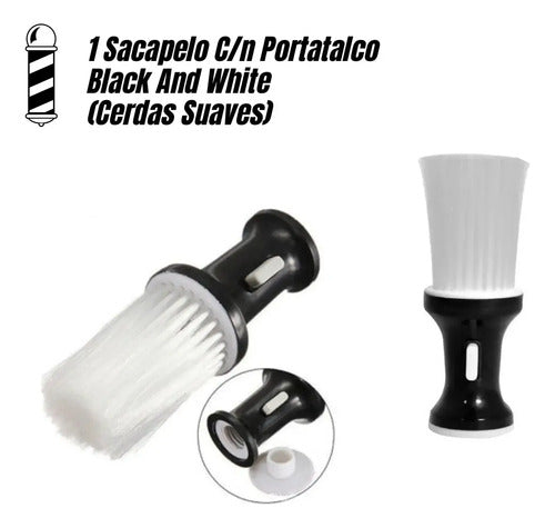 Kit Combo de Barbería y Peluquería Tijeras Capa Rociador y Navaja · 17191 · foto 04