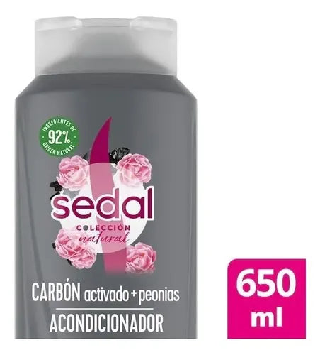 Sedal Acondicionador Carbon Activado Y Peonias 650ml
