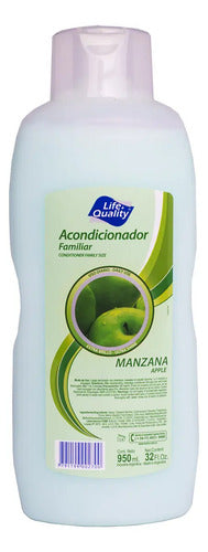 Acondicionador Manzana Familiar Life Quality 950 Ml