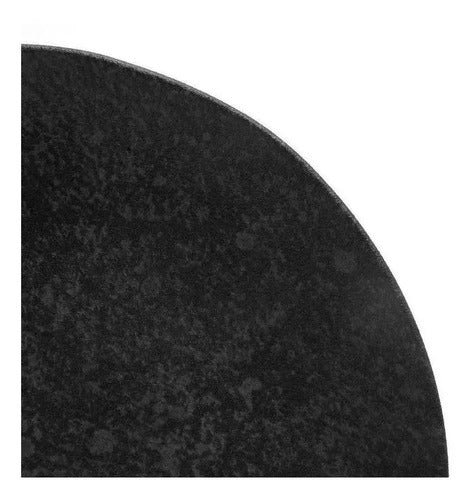 Plato Plano Geo 26 Cm - Porto Brazil Negro