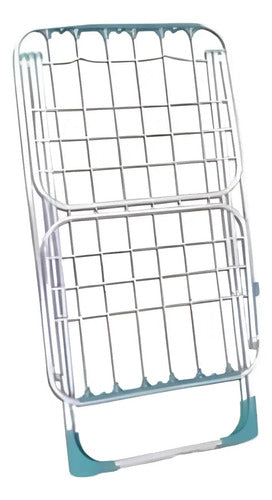 Tender Ropa Reforzado Plegable C/ Alas Extra Grande Aluminio