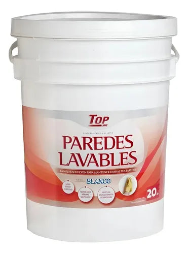 Pintura Latex Lavable Interior Exterior Blanco Lavable