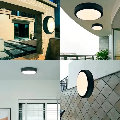 Candela Tortuga Redonda Exterior Led 24w Ip65 Luz Fría Blanca 6500k Blanco · 19104 · foto 06