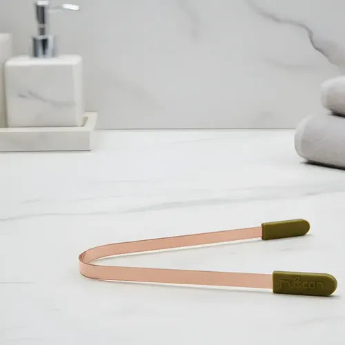 Limpia Lengua de Cobre 100% Ayurveda con Banda Ergonómica · 17422 · foto 02
