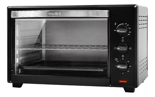 Horno Eléctrico Codini 46 Negro 2000w · 19171 · foto 02